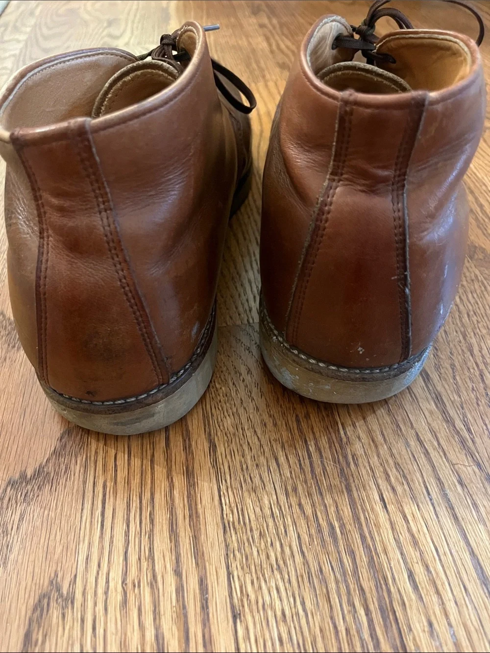 Red Wing Chukka Leather Lace Up Boots Mens 12 EE